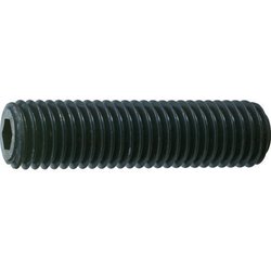 TRUSCO 六角穴付き止めネジ 平先 スチール M12X60 8本入 B631260