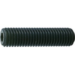 TRUSCO 六角穴付き止めネジ 平先 スチール M14X16 10本入 B631416