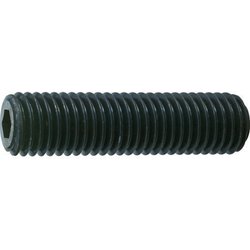 TRUSCO 六角穴付き止めネジ 平先 スチール M14X25 7本入 B631425