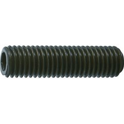TRUSCO 六角穴付き止めネジ 平先 スチール M14X30 7本入 B631430