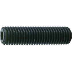 TRUSCO 六角穴付き止めネジ 平先 スチール M14X35 5本入 B631435