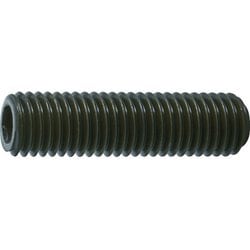 TRUSCO 六角穴付き止めネジ 平先 スチール M14X45 4本入 B631445