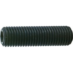 TRUSCO 六角穴付き止めネジ 平先 スチール M16X55 3本入 B631655