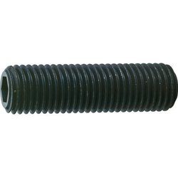 TRUSCO 六角穴付き止めネジ 平先 スチール M16X65 2本入 B631665