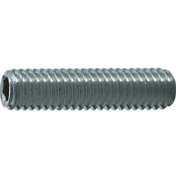 TRUSCO 六角穴付止めネジ 平先 ステンレス M3x15 40本入 B770315