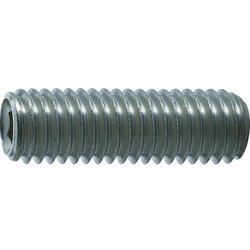 TRUSCO 六角穴付止めネジ 平先 ステンレス M5x16 40本入 B770516