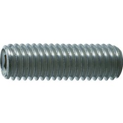 TRUSCO 六角穴付止めネジ 平先 ステンレス M5x18 30本入 B770518