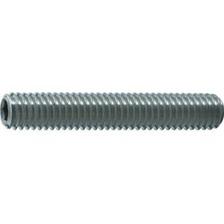 TRUSCO 六角穴付止めネジ 平先 ステンレス M6x18 25本入 B770618