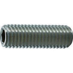 TRUSCO 六角穴付止めネジ 平先 ステンレス M10x18 10本入 B771018