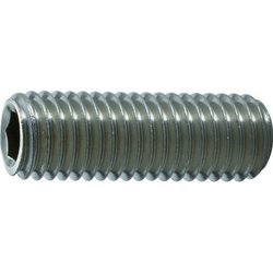 TRUSCO 六角穴付止めネジ 平先 ステンレス M10x50 3本入 B771050