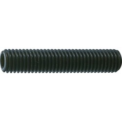 TRUSCO 六角穴付き止めネジ 平先 スチール M10X60 7本入 B631060