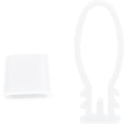 BETW100 [TRUSCO みかんネット用留め具 白 100個入]