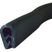 TRUSCO ワンタッチガスケット 2m PVC 芯材入り 板厚3.5mmまで 縦取り付け WP192T2MBK