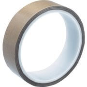 TRUSCO フッ素樹脂ガラス粘着テープ 厚み0.13mm 幅19mm×10m TF01319X10