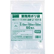 U3650 [TRUSCO 0.15mm厚手ポリ袋 縦500×横360  透明 (30枚入)]