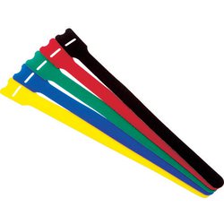 TRUSCO マジックバンド ストラップ 40cm アソート (4本入) MKS3840S