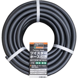 TRUSCO ツイスターホース20M クロ THRG20