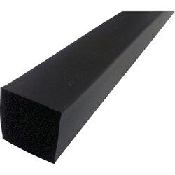TRUSCO EPDMスポンジ角紐 10×10 10m巻 EPDM1010K10M