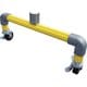 ASFGKCY [TRUSCO セーフティガード用脚キャスター付 イエロー]