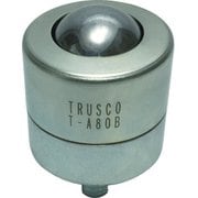 TA80B [TRUSCO ボールキャスター 切削加工品上向用 スチール製ボール]