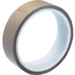 TRUSCO フッ素樹脂ガラス粘着テープ 厚み0.13mm 幅38mm×10m TF01338X10