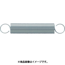 TRUSCO 引張ばね ステンレス D6.3xd0.5XL19.9(20個入り) TESS77167