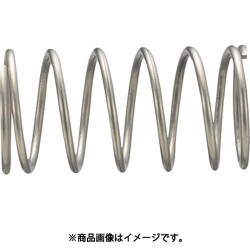 TRUSCO スチール圧縮コイルばね D7.1Xd0.8XL10.5(10個入り) TST66061