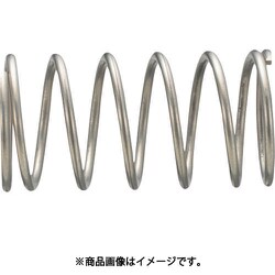TRUSCO ステンレス圧縮コイルばね D2.7Xd0.2XL5.4(20個入り) TSS55010