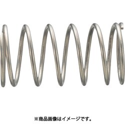 TRUSCO ステンレス圧縮コイルばね D2.5Xd0.23XL12(20個入り) TSS55015