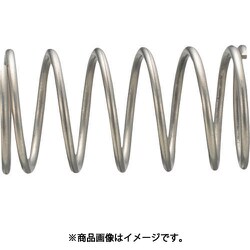 TRUSCO ステンレス圧縮コイルばね D2.9Xd0.4XL6.7(20個入り) TSS55085