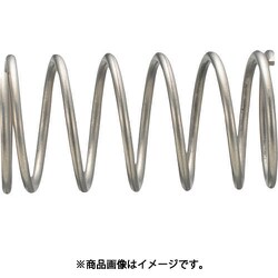 TSS55124 [TRUSCO ステンレス圧縮コイルばね D6Xd0.5XL12(20個入り)]