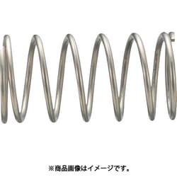 TRUSCO ステンレス圧縮コイルばね D5.5Xd0.55XL14(20個入り) TSS55131