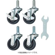 PEWEL75M16SET [TRUSCO フェニックスワゴン用省音キャスターセット 75ΦEL]