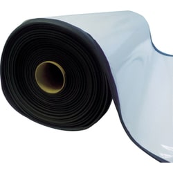 TRUSCO EPDMスポンジロール テープ付 3mm厚 幅1000mm×10m TAFLT310100