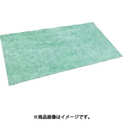 TRUSCO ノンスリップオイルキャッチャーマット 緑 500×900 10枚入 TOFP509010