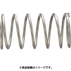 TRUSCO ステンレス圧縮コイルばね D21Xd3.2XL82(2個入り) TSS55281