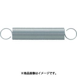 TEST88216 [TRUSCO 引張コイルバネ スチール D9.25Xd1.25XL55.5(5個入り)]