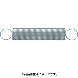 TEST88217 [TRUSCO 引張コイルバネ スチール D9.25Xd1.25XL65.5(5個入り)]