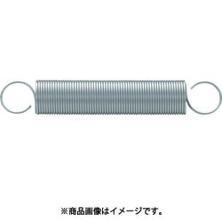 TEST88233 [TRUSCO 引張コイルバネ スチール D13.75Xd1.25XL45.3(5個入り)]