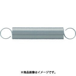 TEST88277 [TRUSCO 引張コイルバネ スチール D14.1Xd1.6XL88.8(3個入り)]