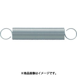 TEST88289 [TRUSCO 引張コイルバネ スチール D17.6Xd1.6XL133.3(2個入り)]