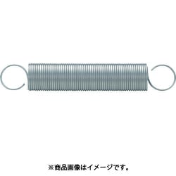 TEST88302 [TRUSCO 引張コイルバネ スチール D12Xd2XL44.6(3個入り)]