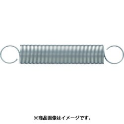 TEST88305 [TRUSCO 引張コイルバネ スチール D12Xd2XL68.6(3個入り)]