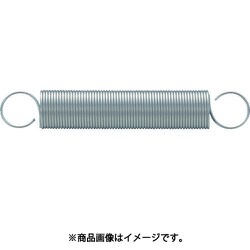 TEST88310 [TRUSCO 引張コイルバネ スチール D12Xd2XL178.6(2個入り)]