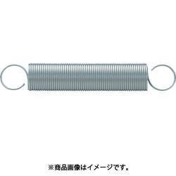 TEST88311 [TRUSCO 引張コイルバネ スチール D14.5Xd2XL46.1(3個入り)]