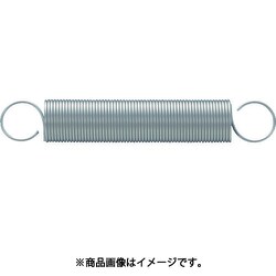 TEST88316 [TRUSCO 引張コイルバネ スチール D14.5Xd2XL88.1(2個入り)]