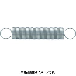 TEST88319 [TRUSCO 引張コイルバネ スチール D14.5Xd2XL150.1(2個入り)]