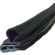 TRUSCO ワンタッチガスケット 2m EPDM 芯材入り 板厚1.4mmまで 横取り付け WPFC3222MBK