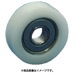 TRUSCO 樹脂ベアリング Eシリーズ フラットタイプ軸穴 外径30mm TEFH3008