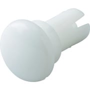 TRUSCO プッシュリベット 板厚1.5~2.5mm 穴径5.1Φ 長さ4.5 白 50個入 TPR5045W